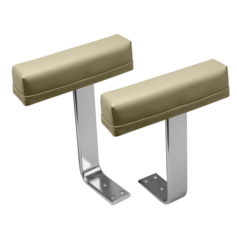 Wise 8WD444AR-715 Arm Rest with Aluminum Brackets, Color Sand - Image 1
